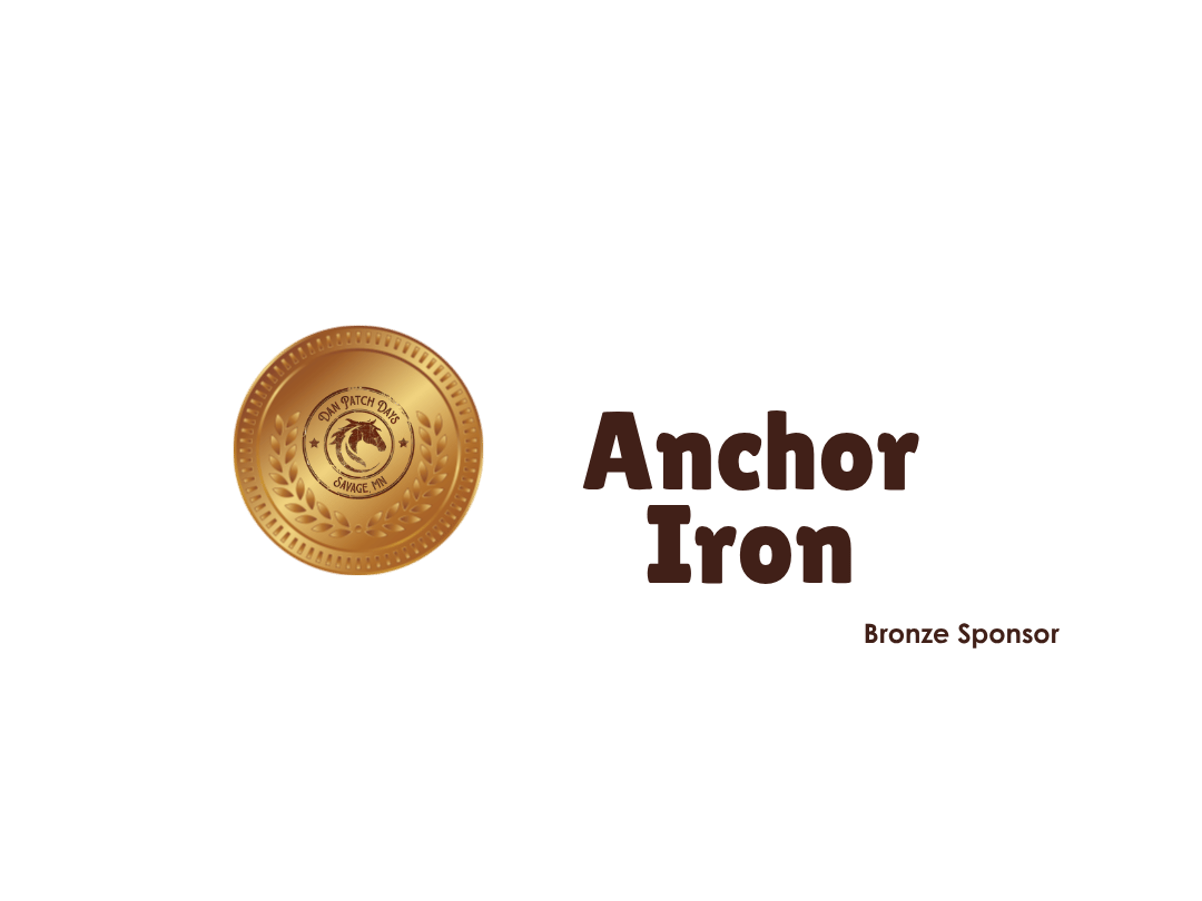 2026 Bronze Sponsor - Anchor Iron