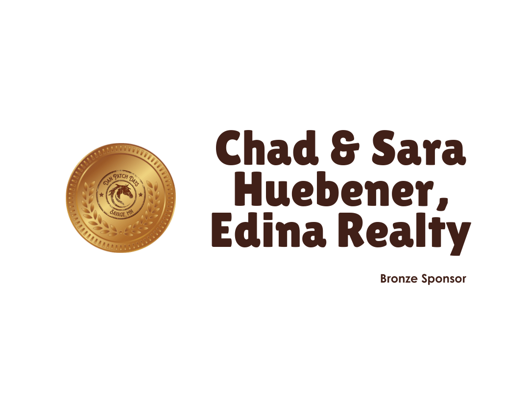 2026 Bronze Sponsor - Chad & Sara Huebener, Edina Realty