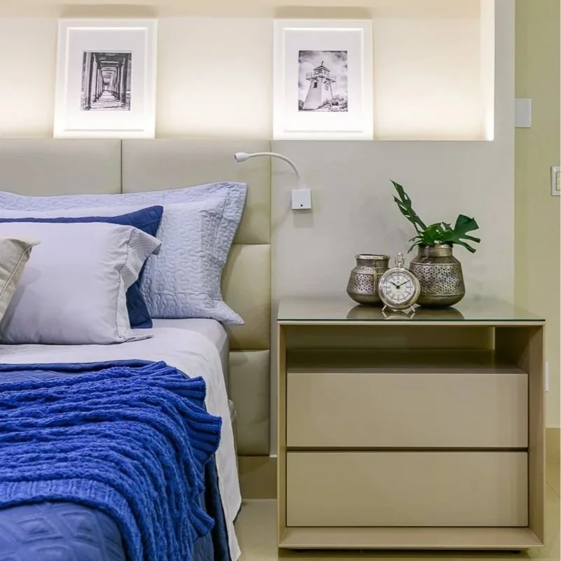 The Blue Master Bedroom