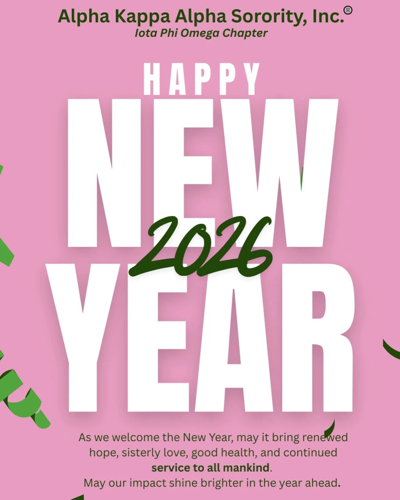And just like that, From the Ladies of @iotaphiomega1973  Happy New Year!
#happynewyear
#aka1908
#akagreatlakes
#akagreatertogether
