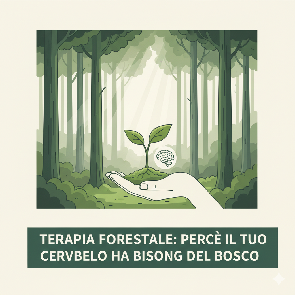 Terapia Forestale: perché il tuo cervello e la tua mente hanno bisogno del bosco (e non solo di una passeggiata)