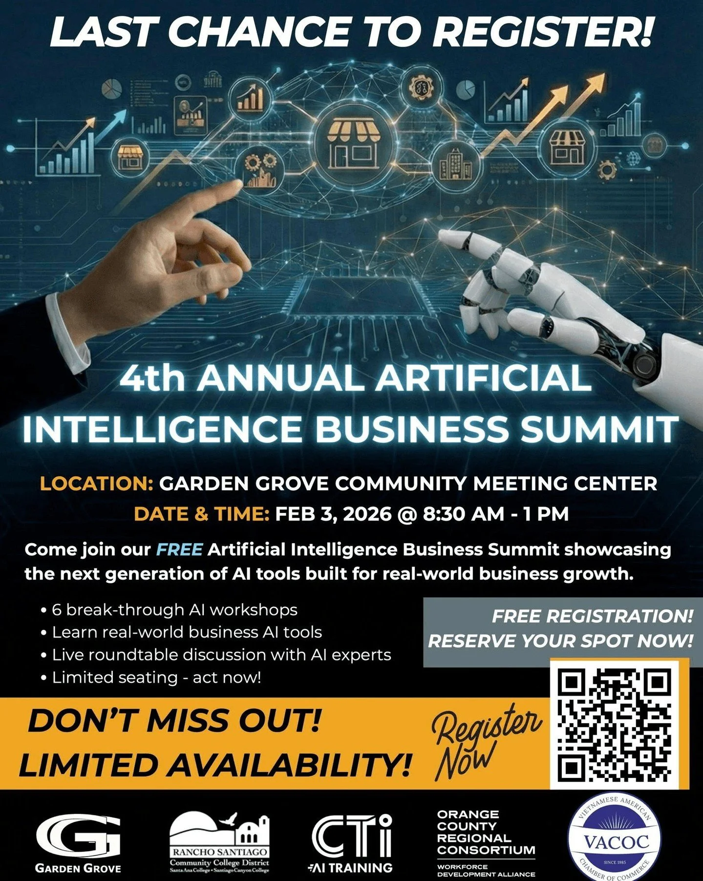 📣 We're a few days away from our FREE Artificial Intelligent Business Summit! 

Showcasing the next generation of AI tools built for real-world business growth, discover how 2026 AI tools can streamline operations, reveal hidden financial insights,a