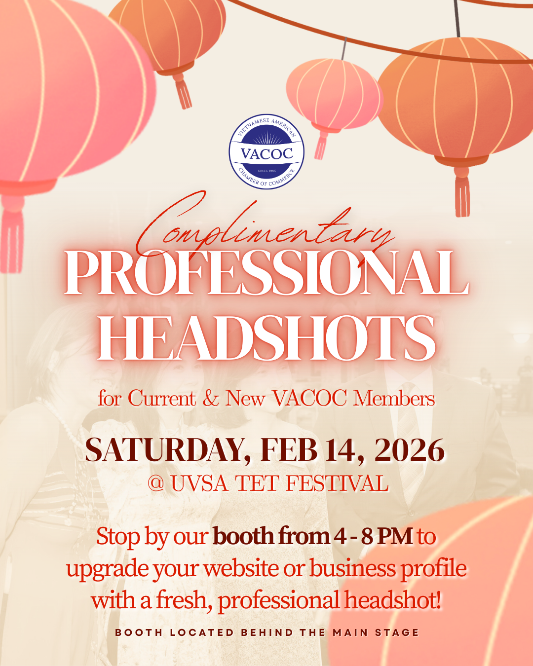 Complimentary Professional Headshots