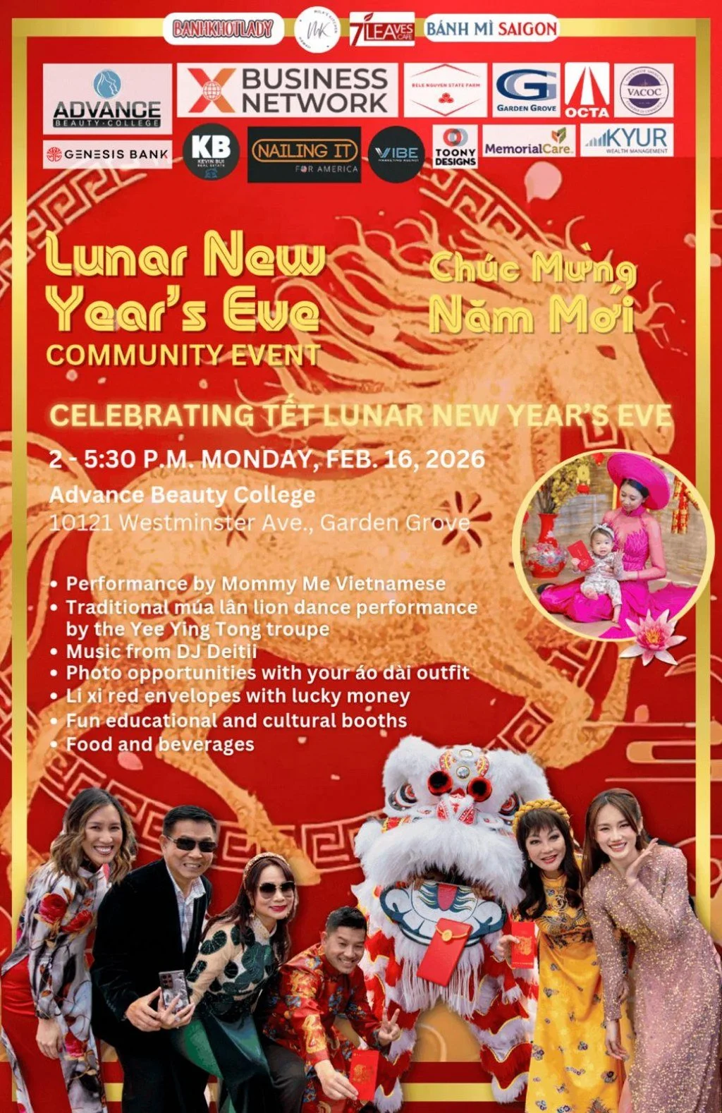Lunar New Year's Eve Event
