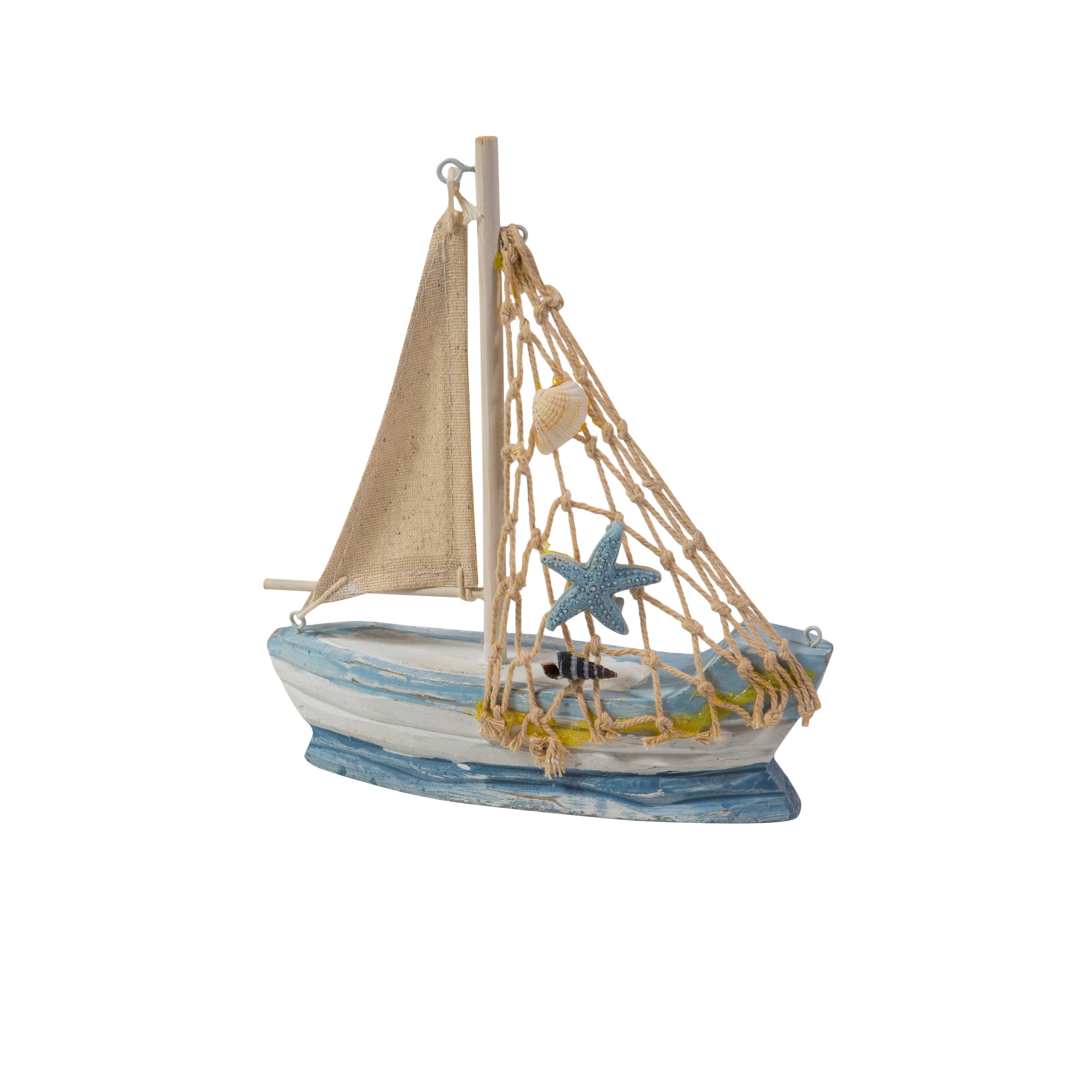 Charming Nautical Sailboat Decor - Small