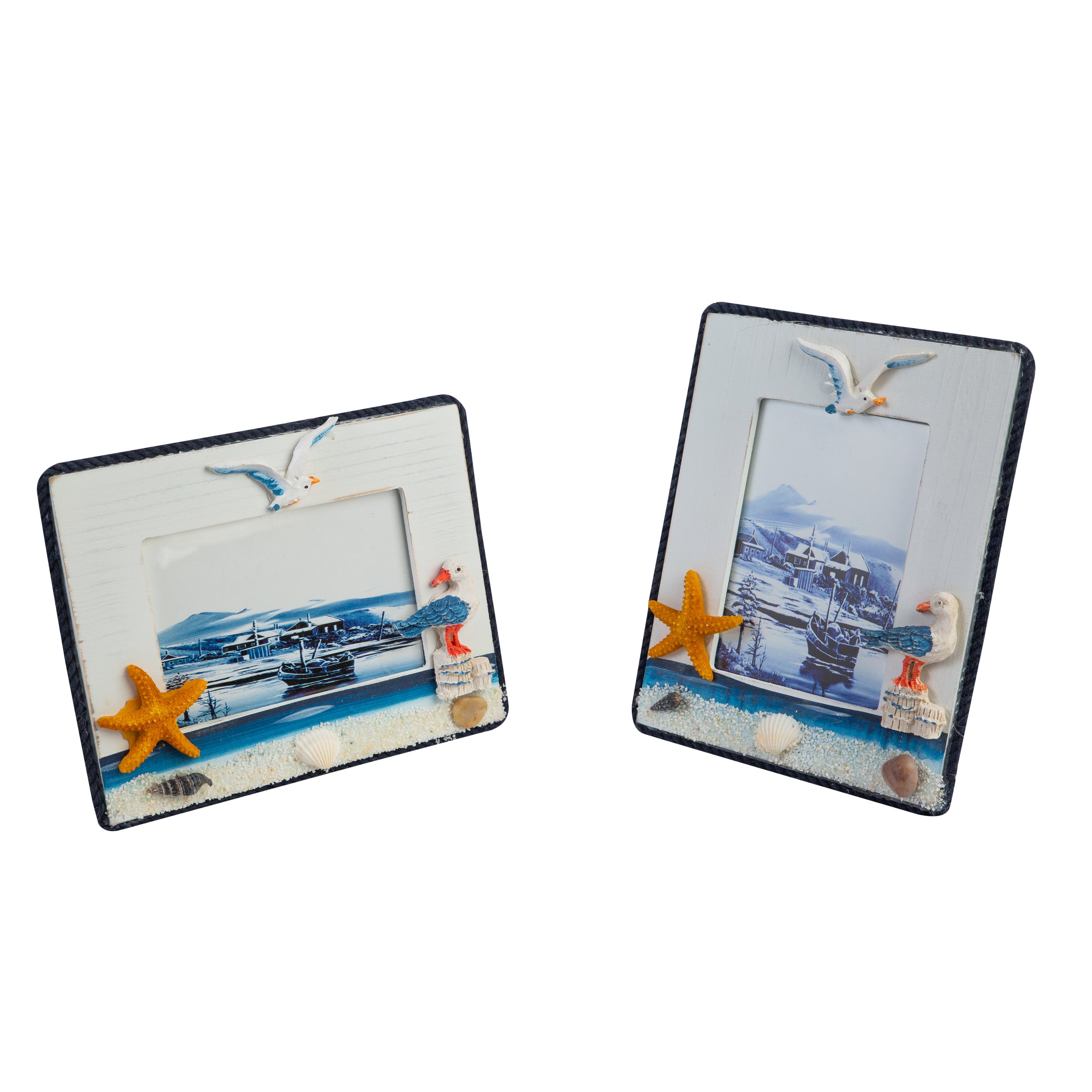 Seaside Cottage Photo Frame