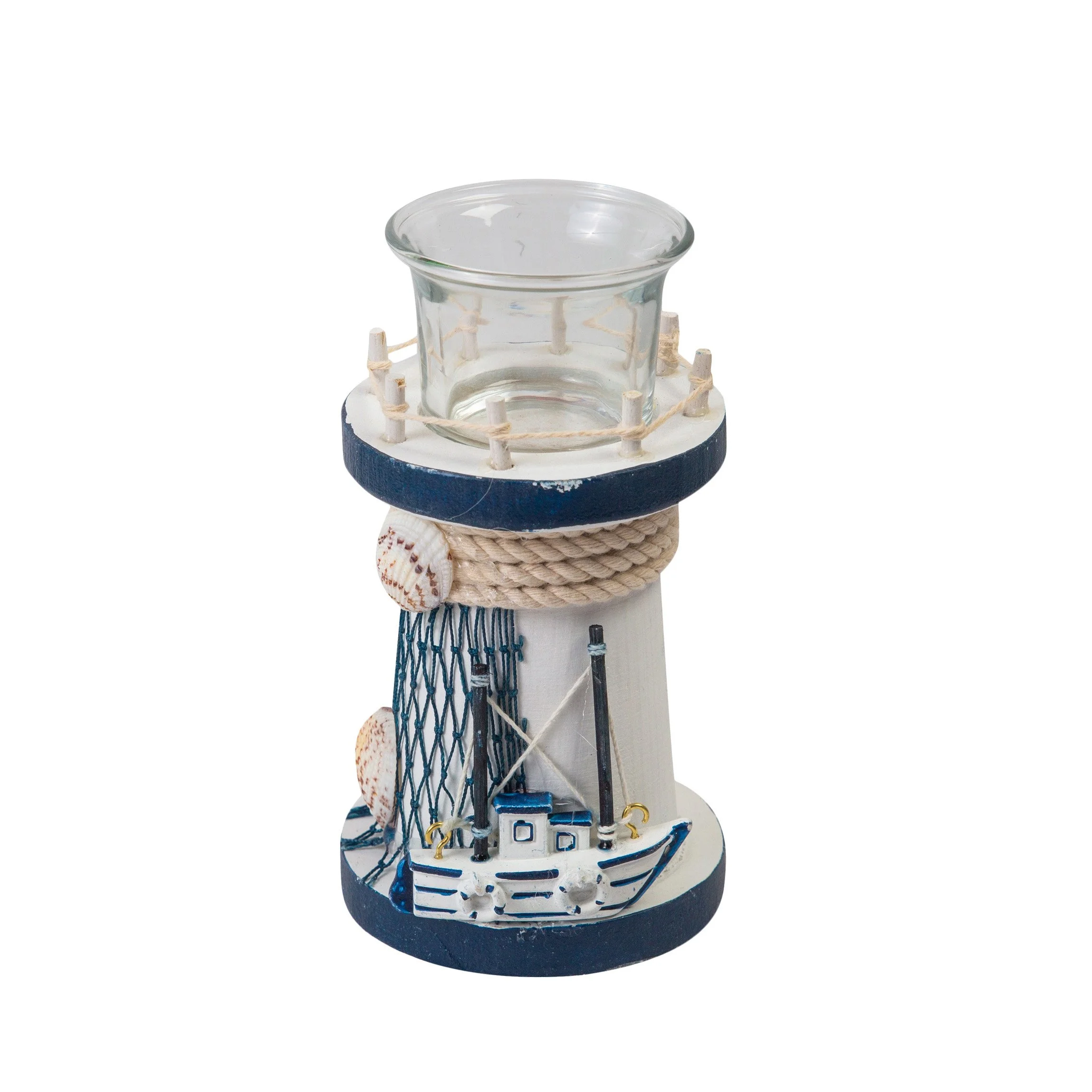 Nautical Lighthouse Votive Candle Holder