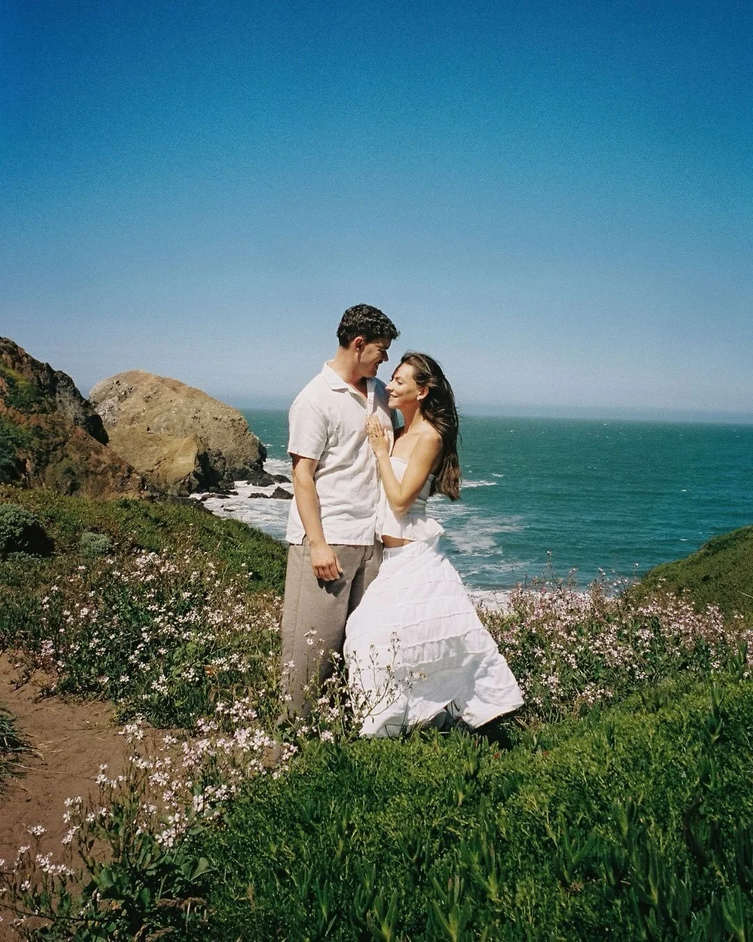 Skylar and Hannah&rsquo;s proposal in the Marin Headlands.

I&rsquo;ll never forget Hannah&rsquo;s reaction when she saw Skylar on the trail, moments before he was about to propose. It was one of the most genuine and endearing reactions I&rsquo;ve ev