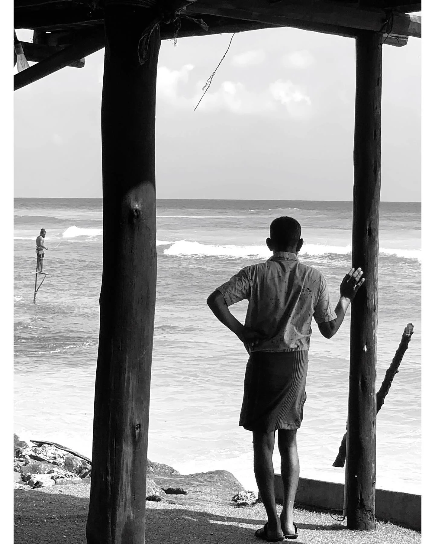 &ldquo;Sticks&rdquo;, Ahangama, Sri Lanka, 2023.