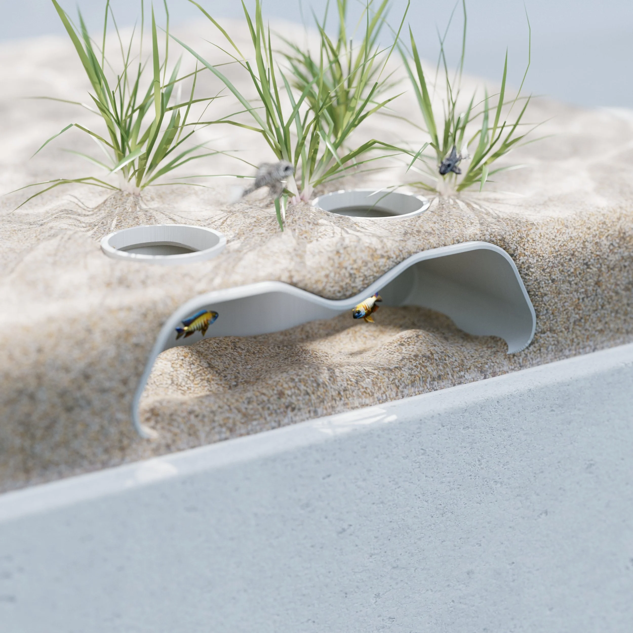 Double Hole Underground Aquatics Cave