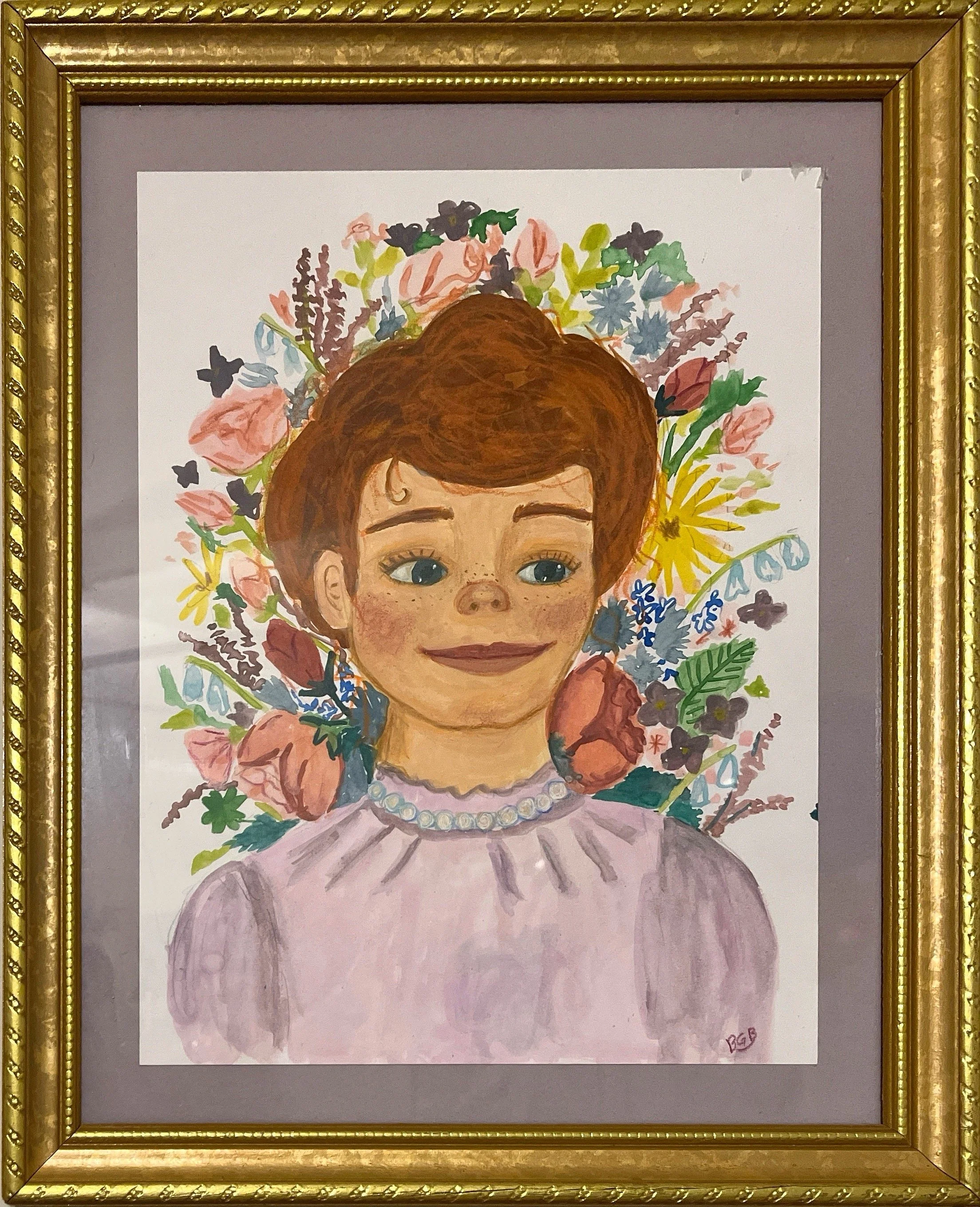 Z is for Zero to Hero | I displayed the first and paintings from my Anne of Green Gables through the Alphabet series.