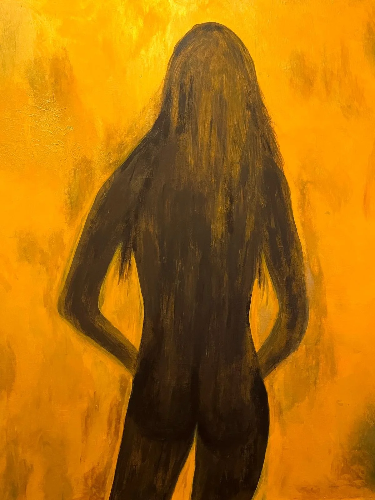 The Lady / 100cm x 120cm / Sold