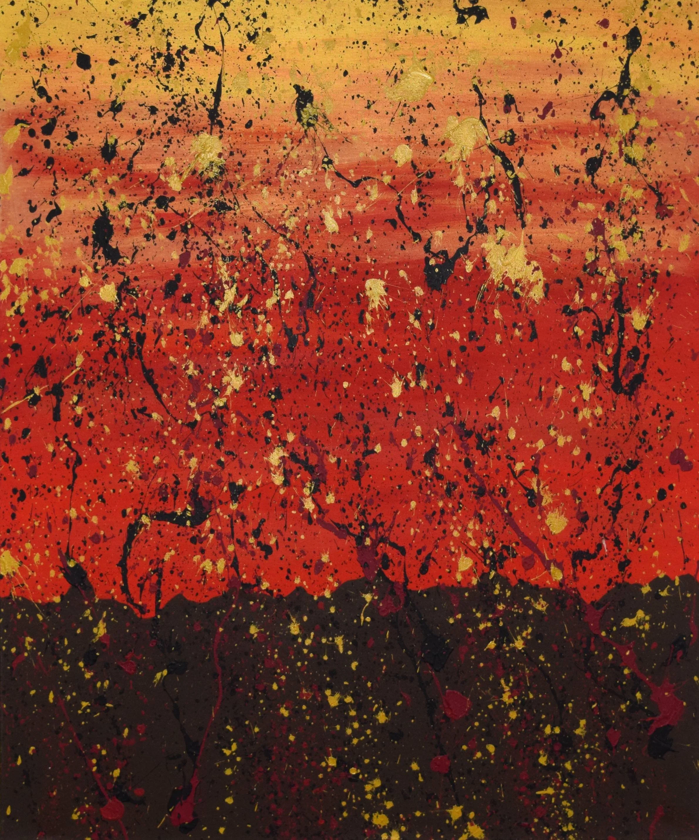 Sunset  Red / 75cm x 58cm / 280 CHF