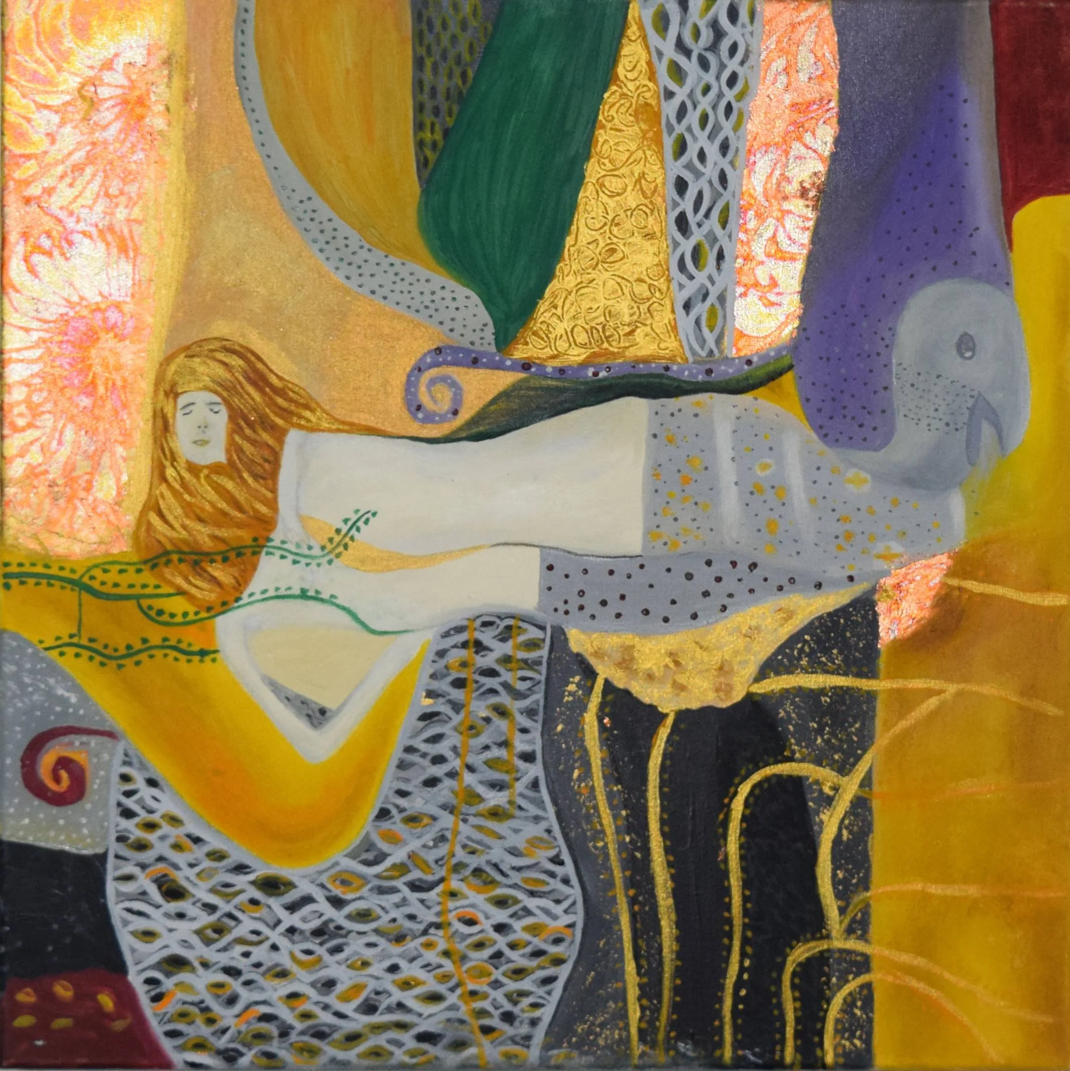 Mermaid / 50cm x 50cm / 280 CHF