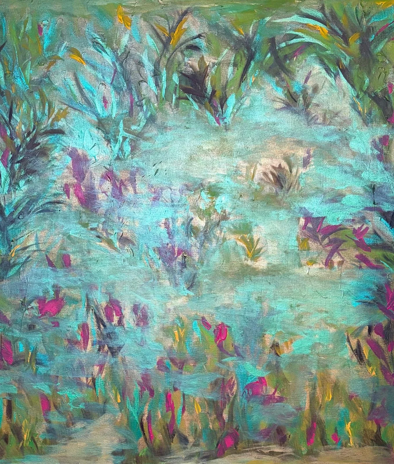 The Flowers / 90cm x 90cm / 650