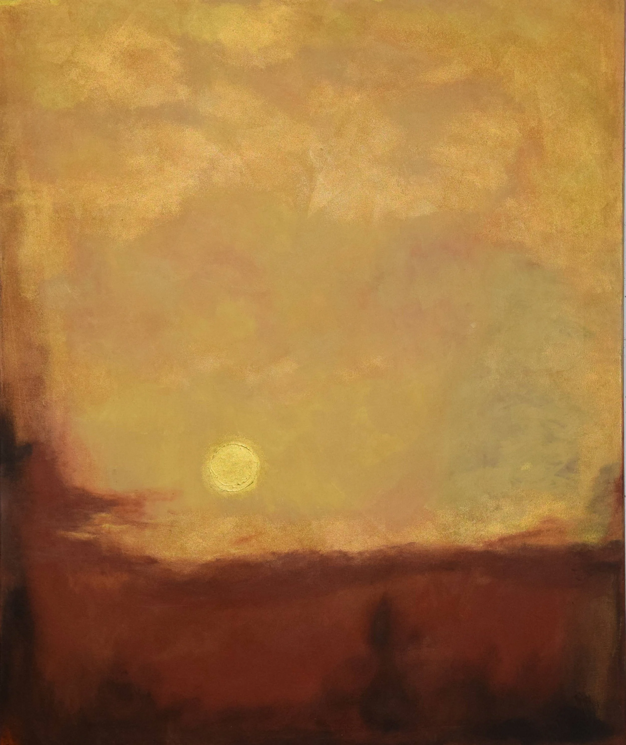 Sunset on the Sea / 75cm x 59cm / 1400 CHF