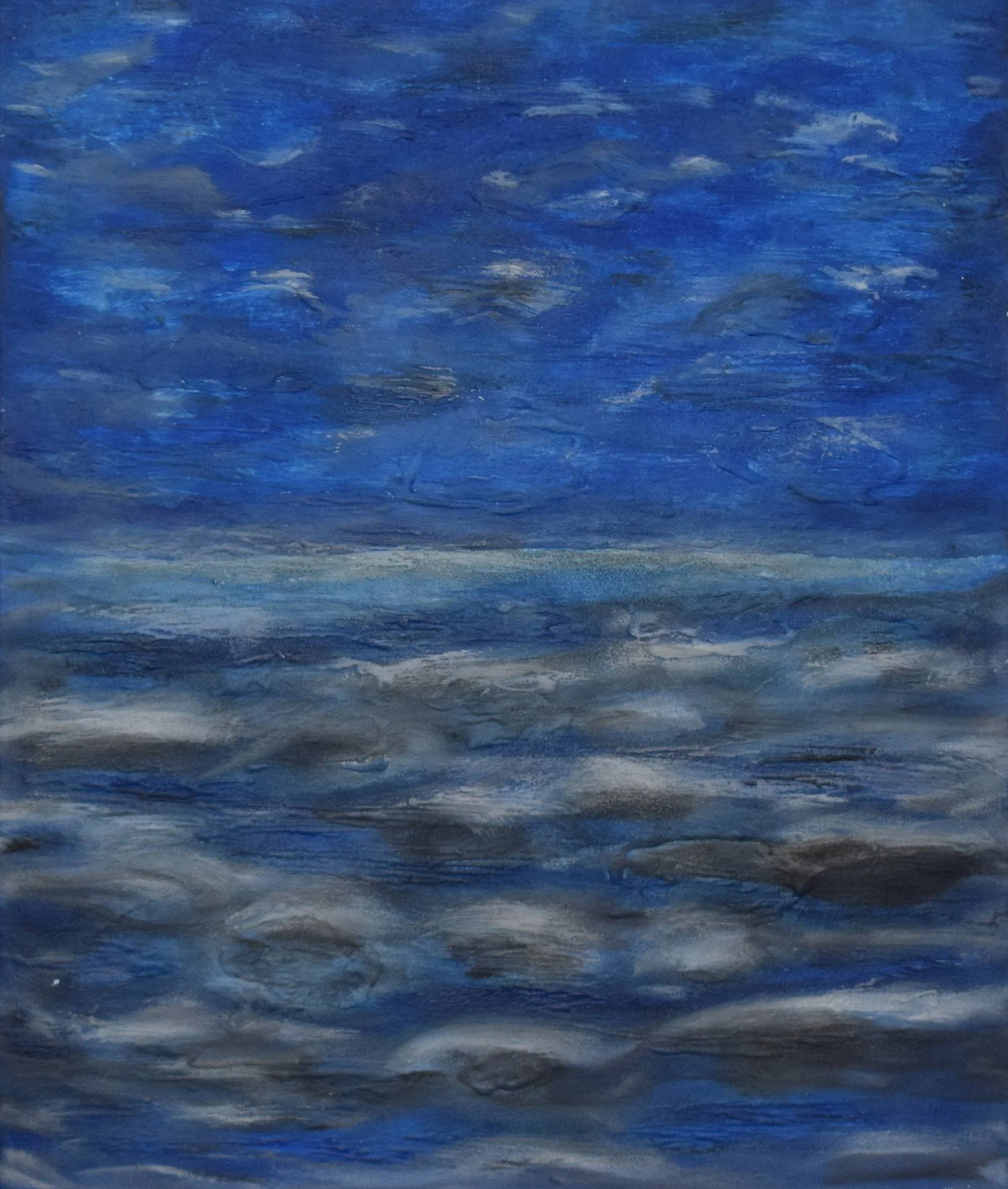 The Stormy Sea / 30cm x 40cm / 240
