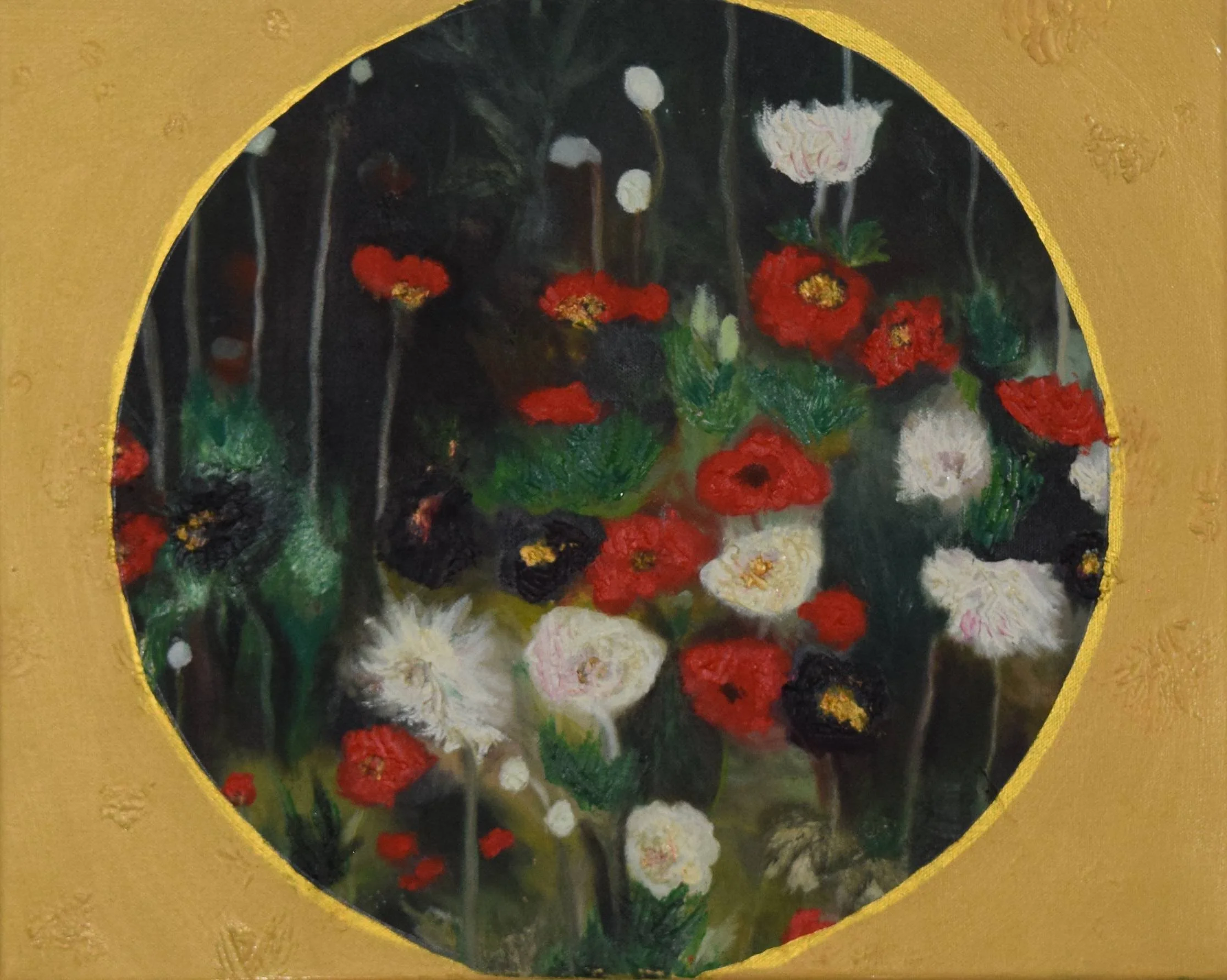 Poppies / 50cm x 50cm / 180 CHF