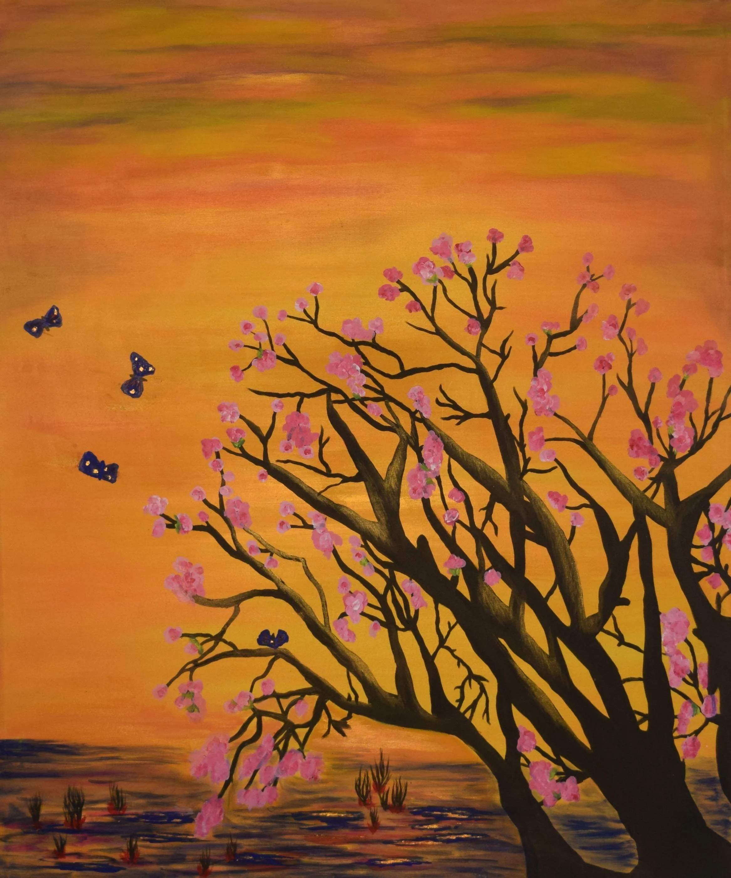 The Cherry Tree / 160cm x 100cm / 750 CHF