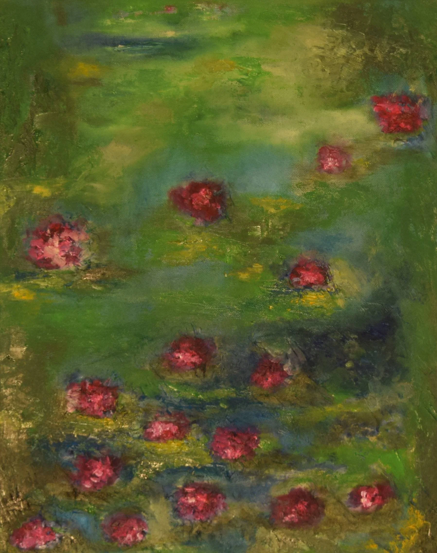 The Lilies / 50cm x 40cm / 280 CHF