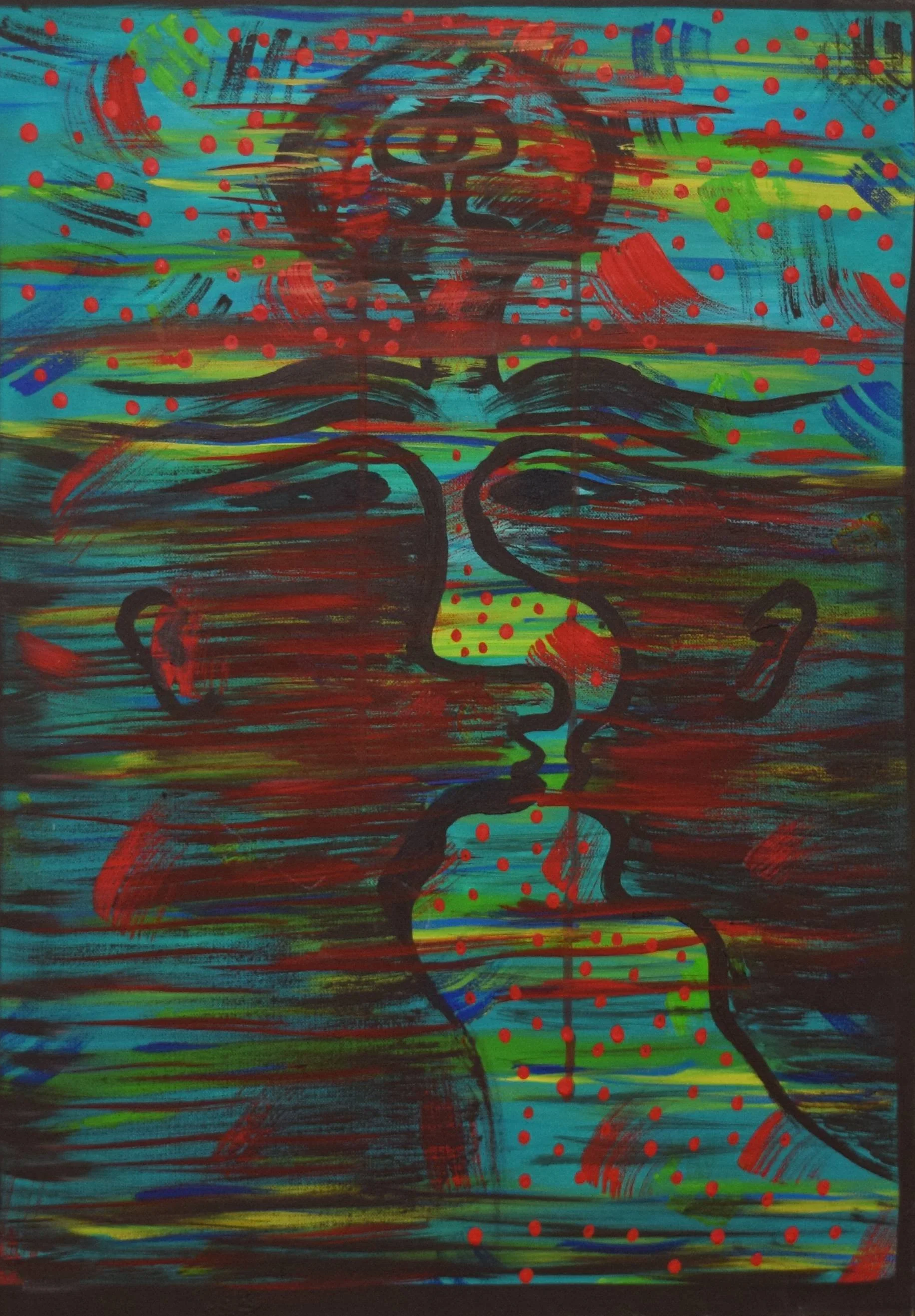 Sea Twins / 71cm x 50cm / 380 CHF