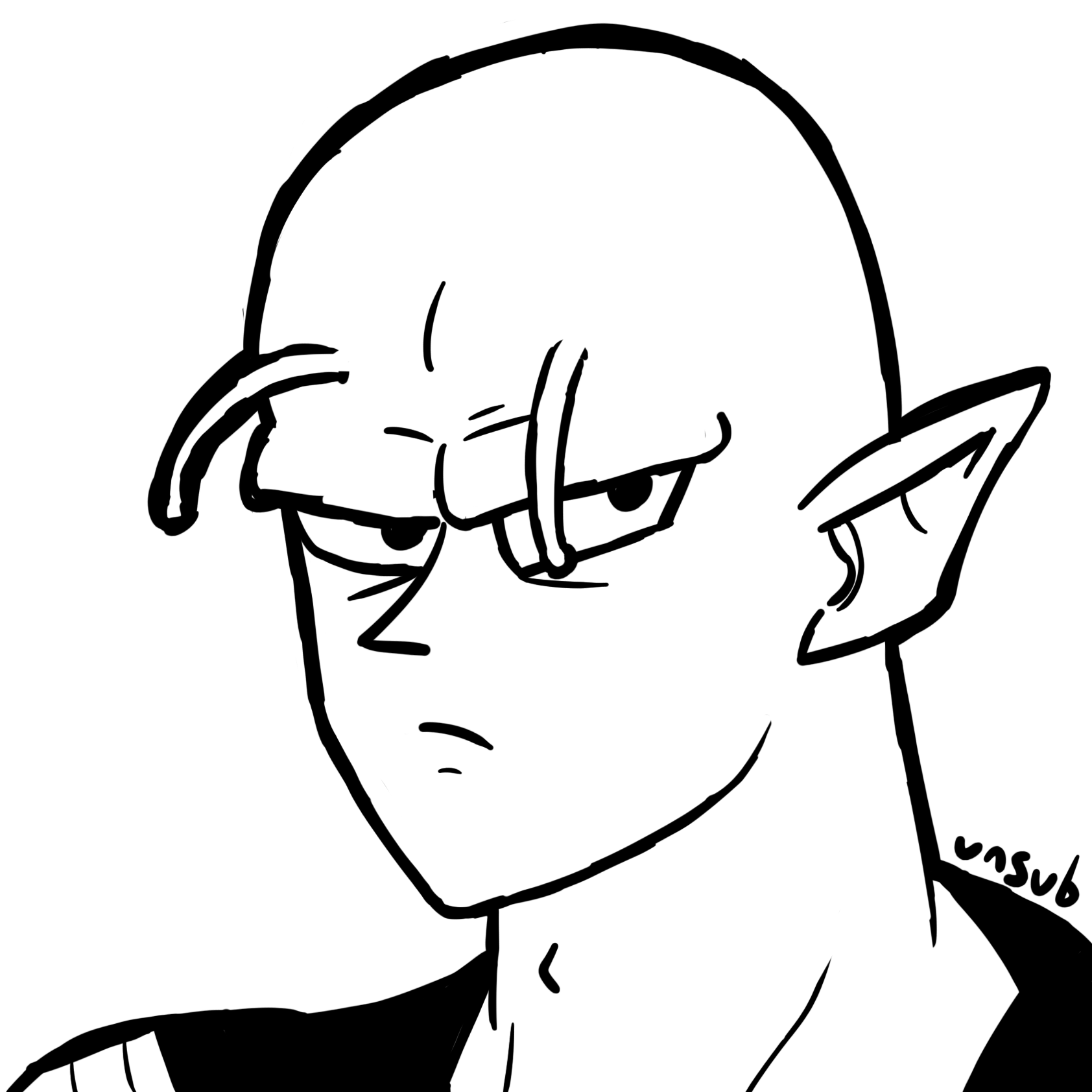 Piccolo from Dragon Ball. July 9th, 2026.