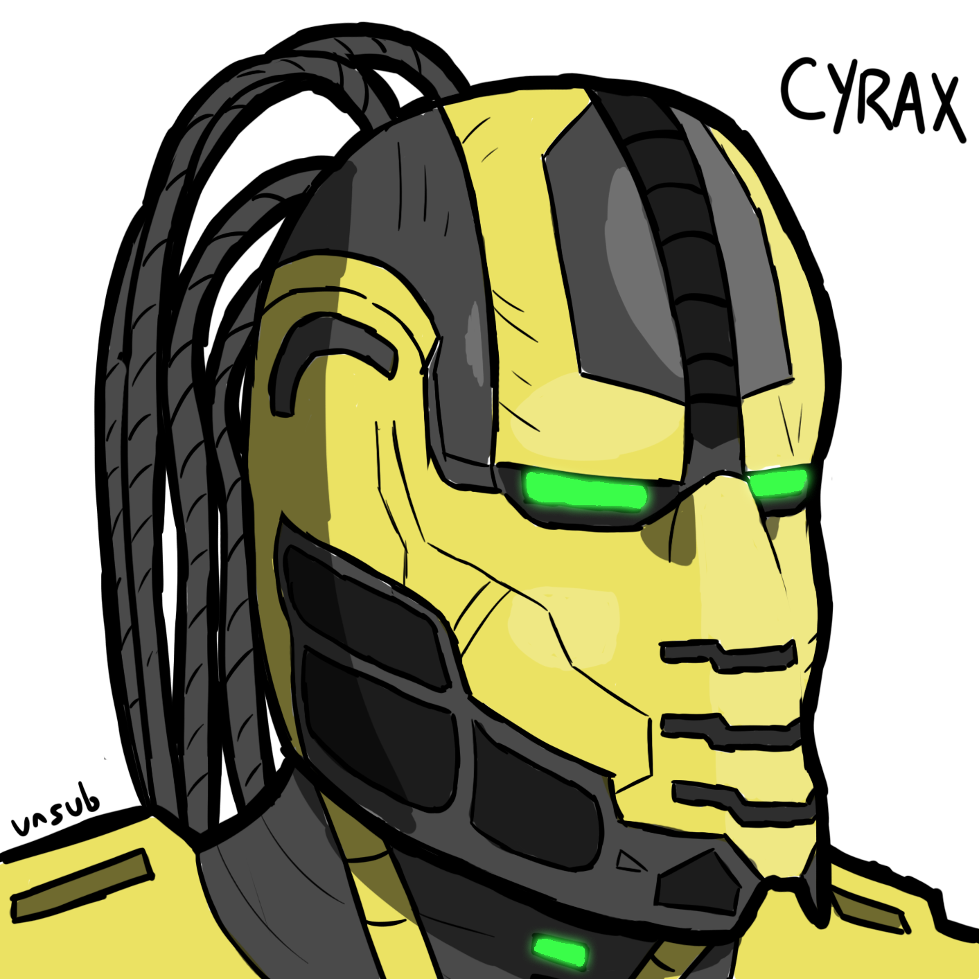 Cyrax from Mortal Kombat (2011). August 14th, 2026.