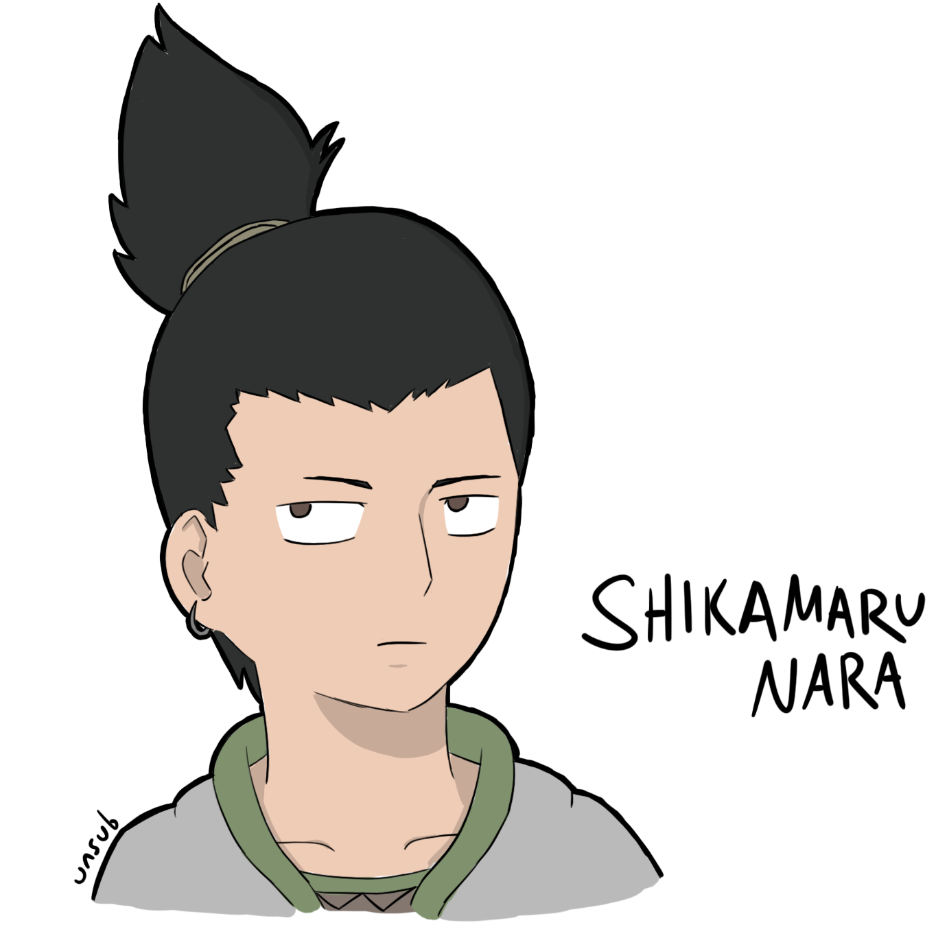 Shikamaru Nara from Naruto. December 1st, 2025.