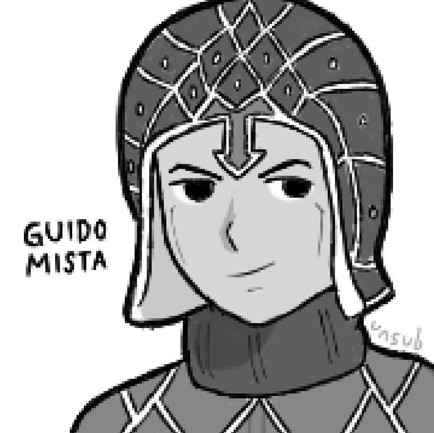 Guido Mista from JoJo's Bizarre Adventure: Golden Wind. June 11th, 2025.