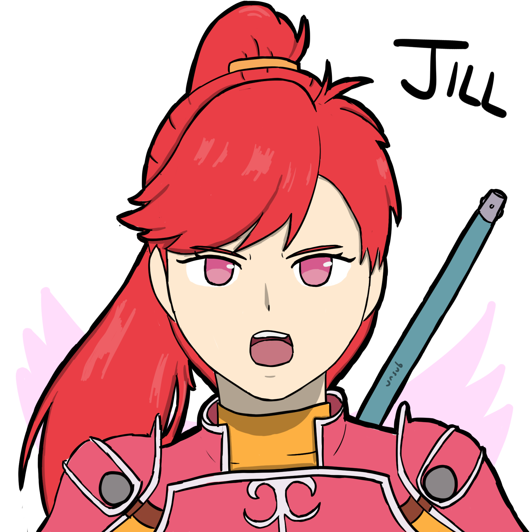 Jill Fizzart from Fire Emblem: Path of Radiance. January 16th, 2026.