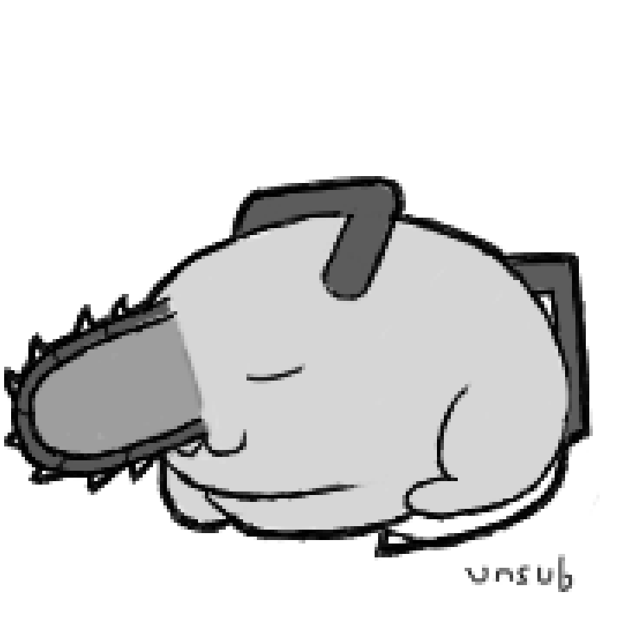 Pochita from Chainsaw Man. January 26th, 2025.