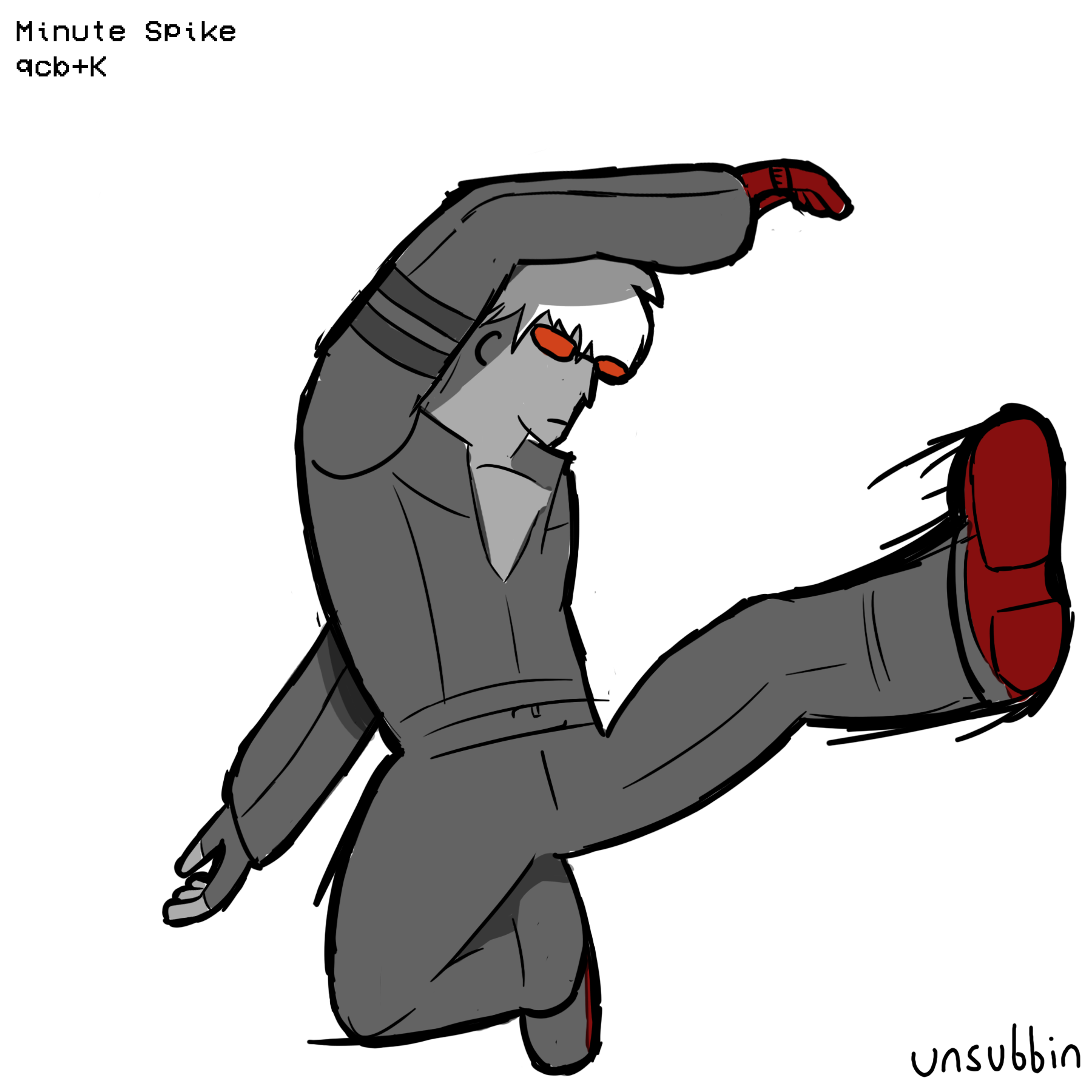 K' from The King of Fighters. June 12th, 2026.