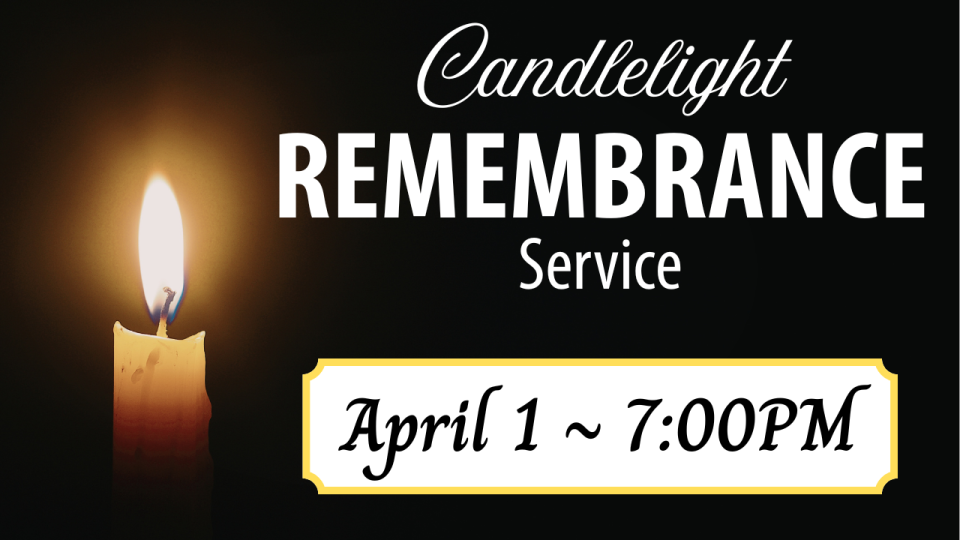 Candlelight Remembrance Service