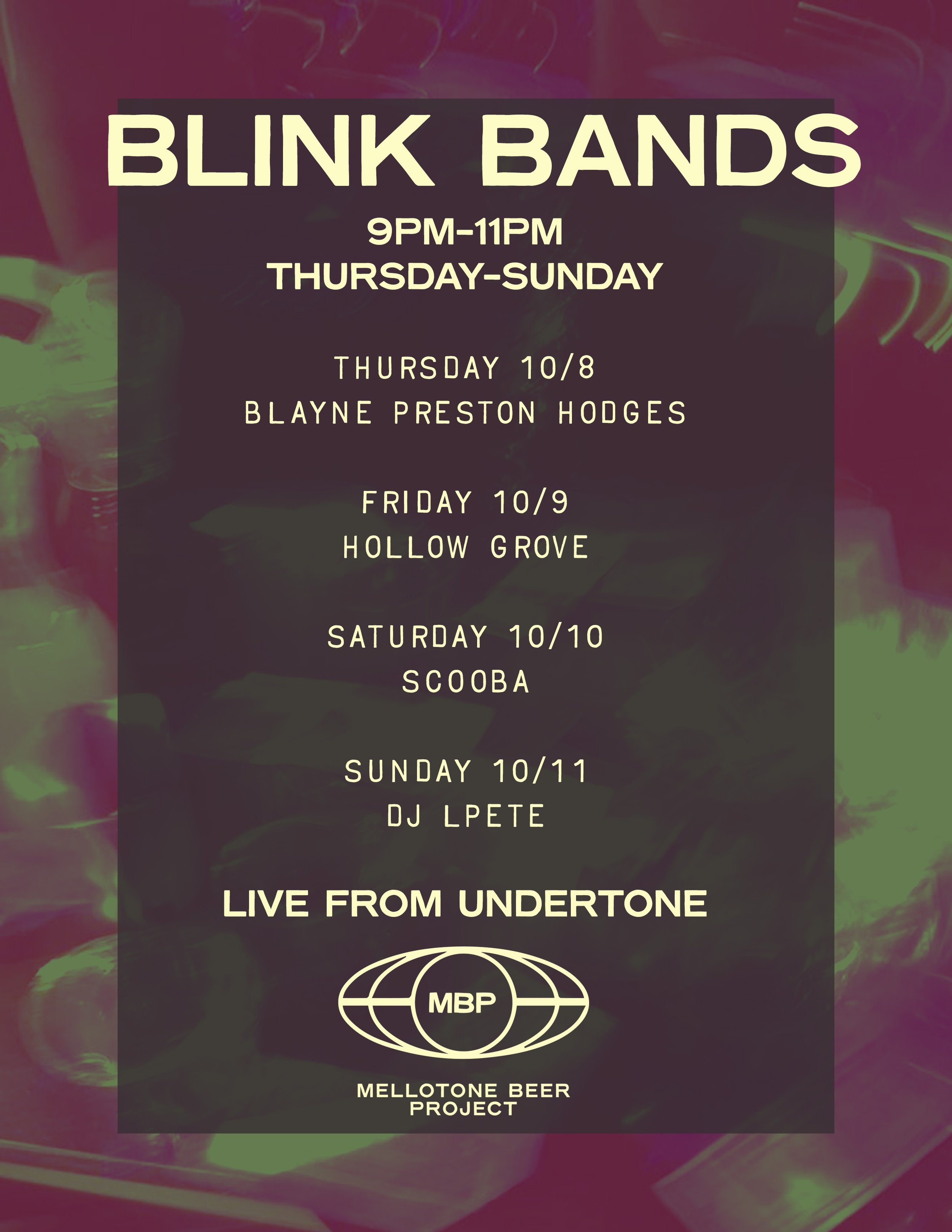 Blink w/ DJ L.Pete