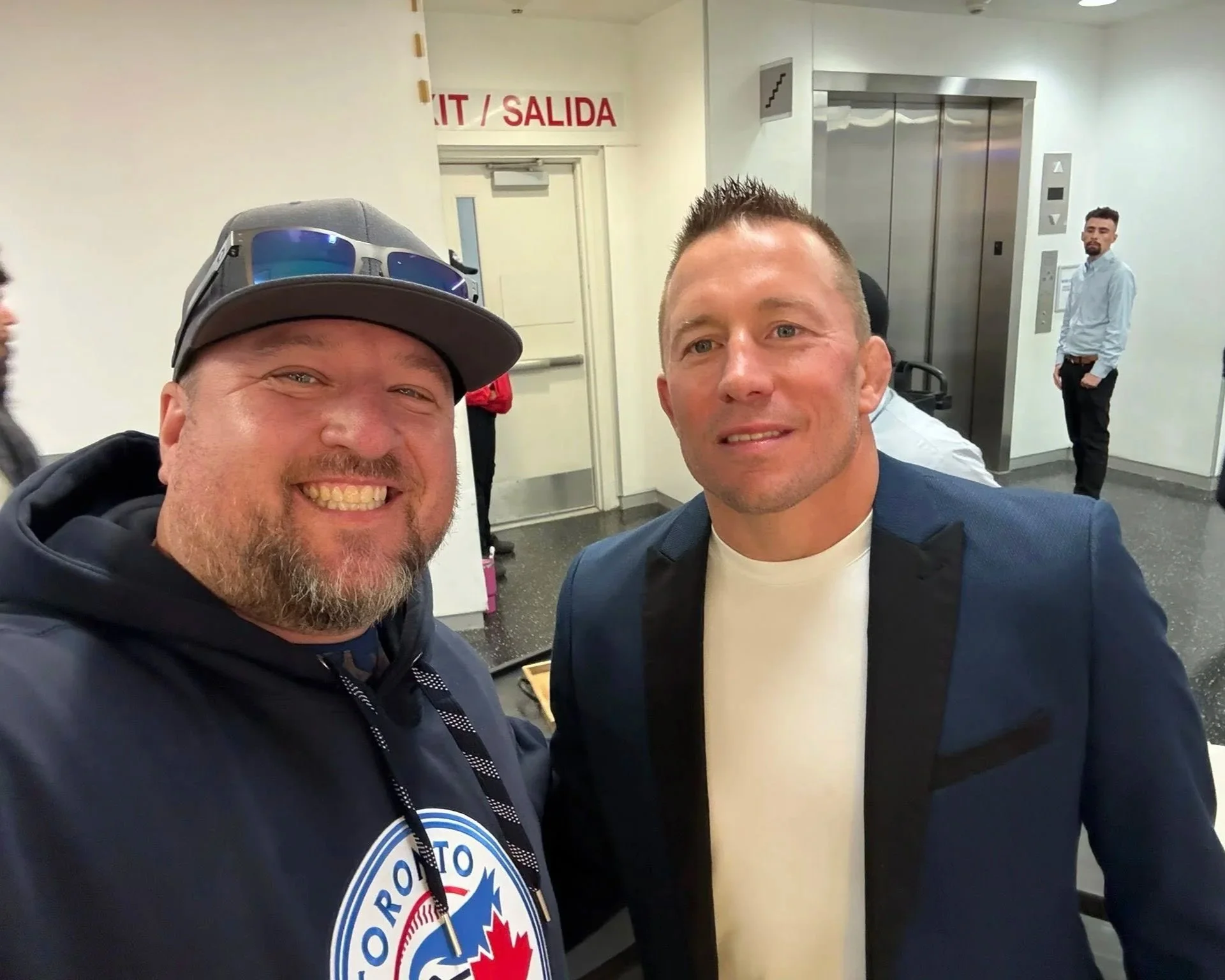 Meeting George St-Pierre