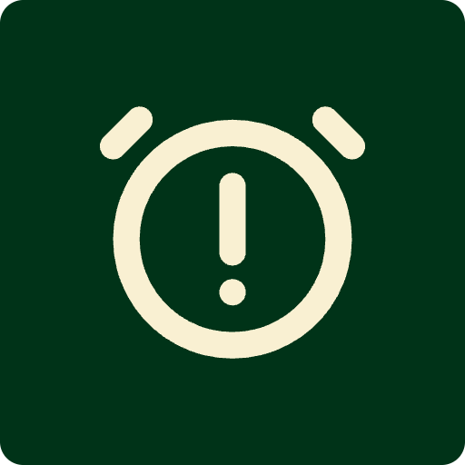 Icône de notification, suivis qui arrivent trop tard