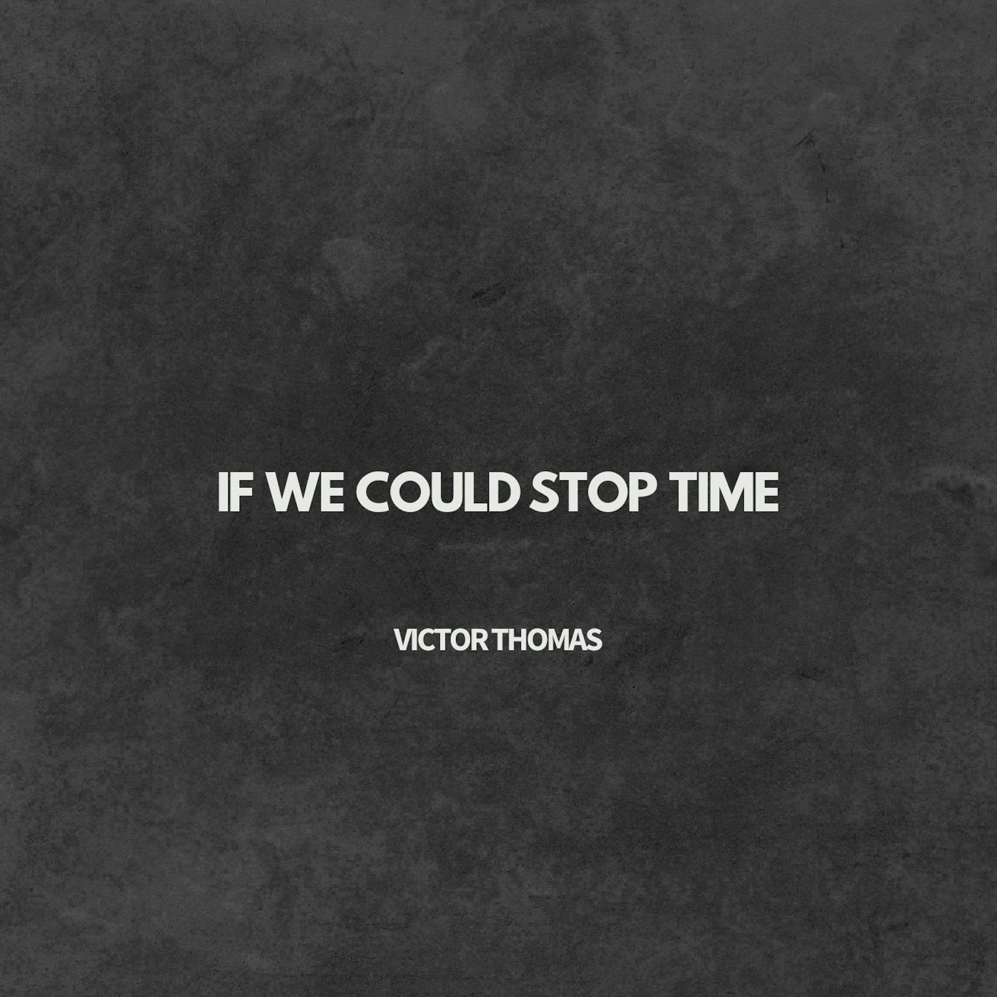 If We Could Stop Time
