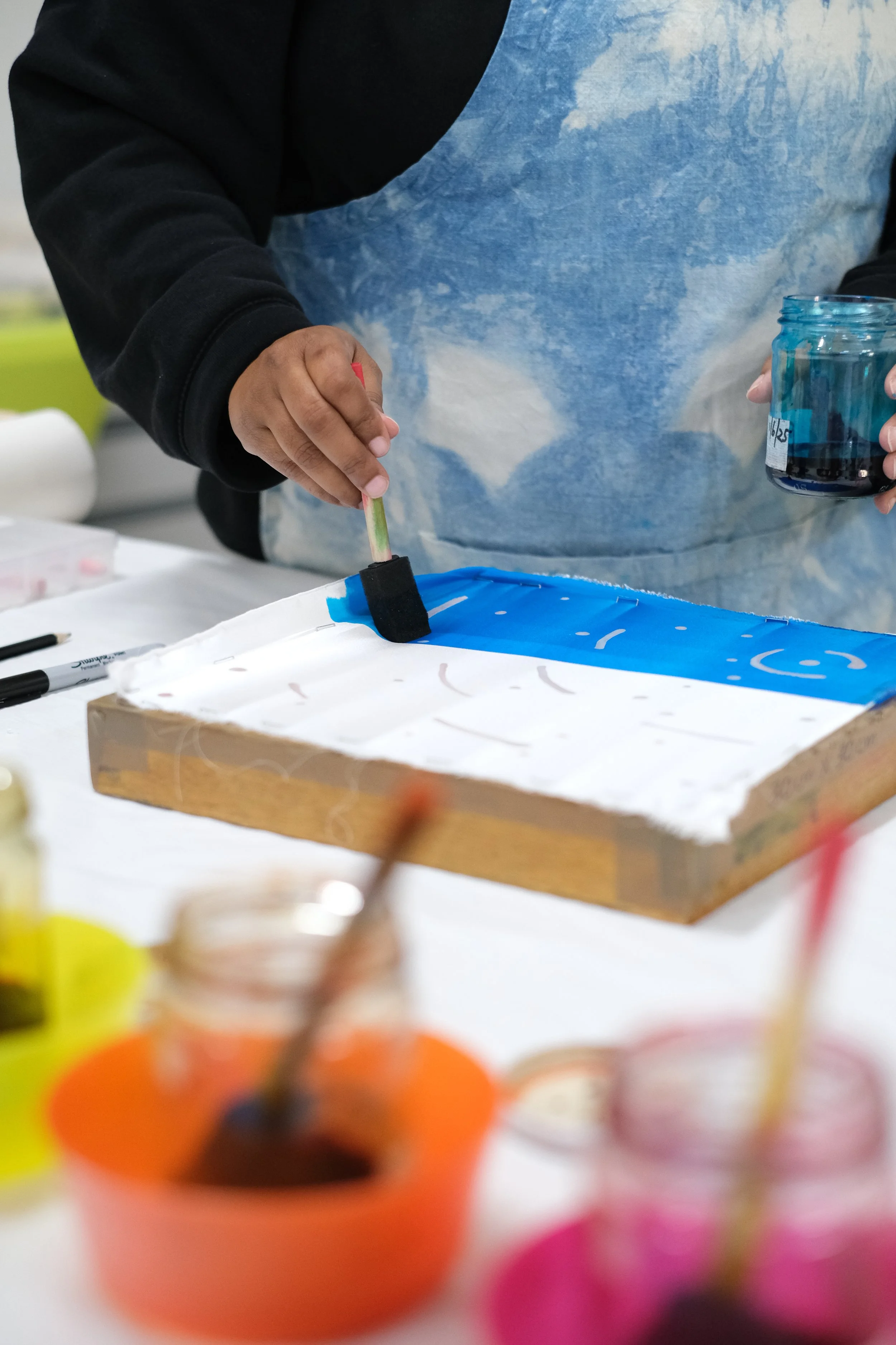 EmpowerHer: silk painting workshop