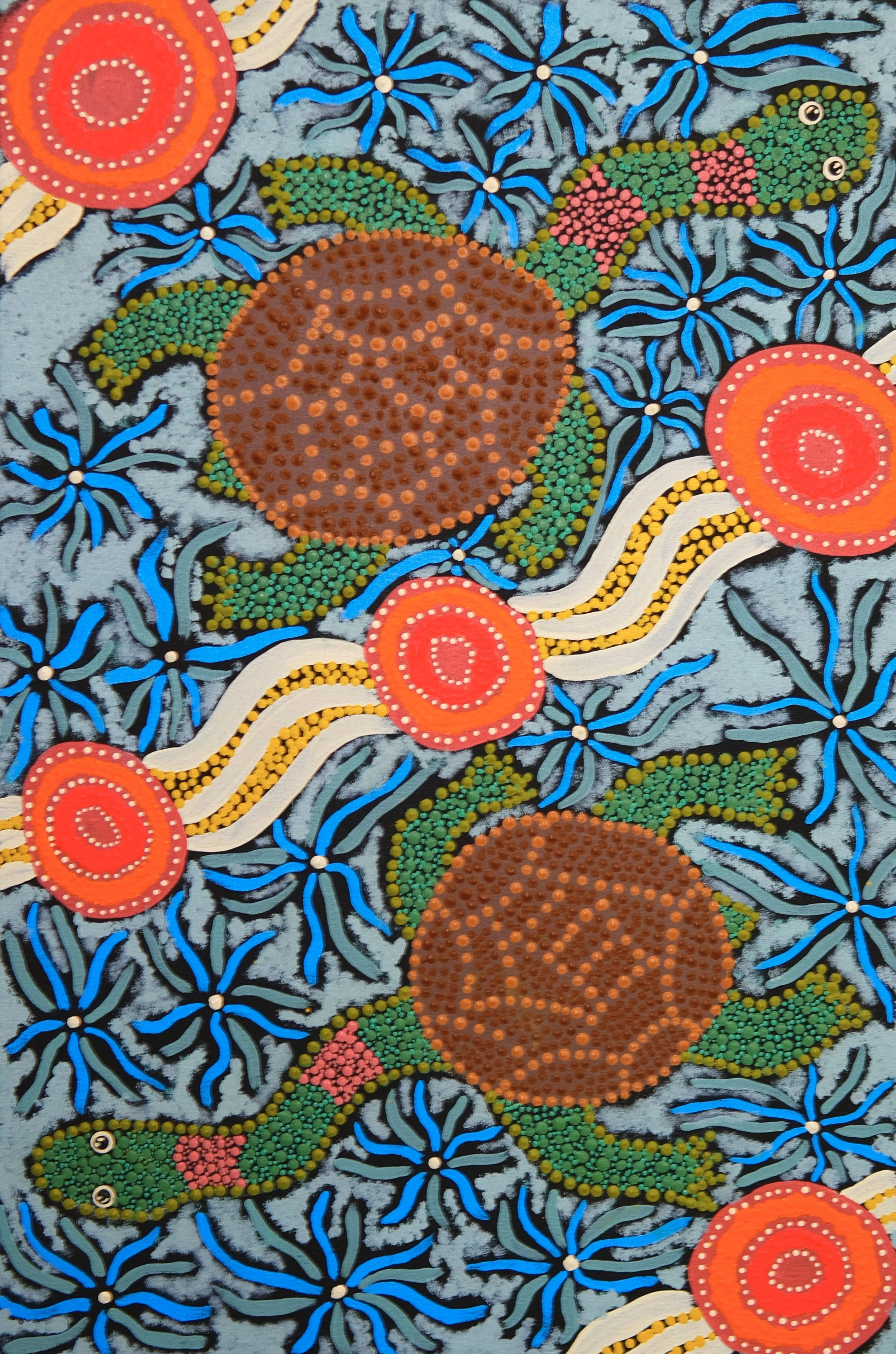 Mona Lewis | Long Necked Turtle (IA26-196)