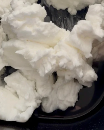 Fluffy tallow melting in a roaster