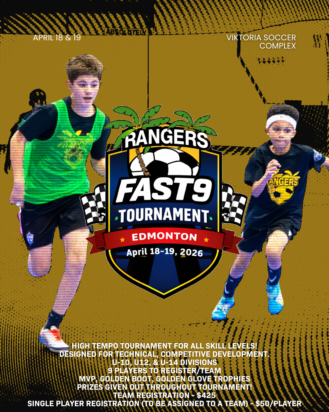 FAST9 7v7 Tournament - Single Player Registration - GIRLS