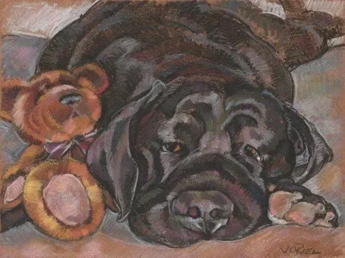 "Althea" 11" x 14"  Pastel on paper