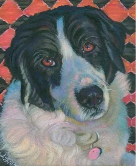 "Scout" 12" x 10" Pastel