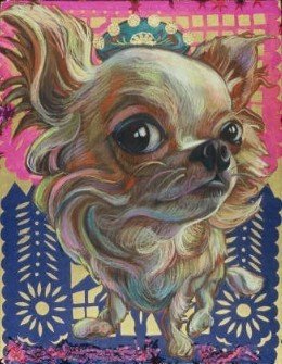 "Mini" 8" x 14"  Pastel, Mixed media