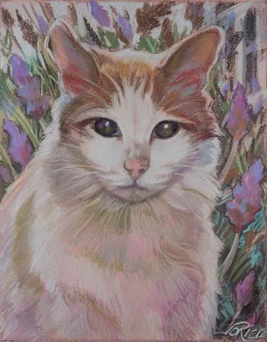 Huffman 14"x 11" Pastel on paper