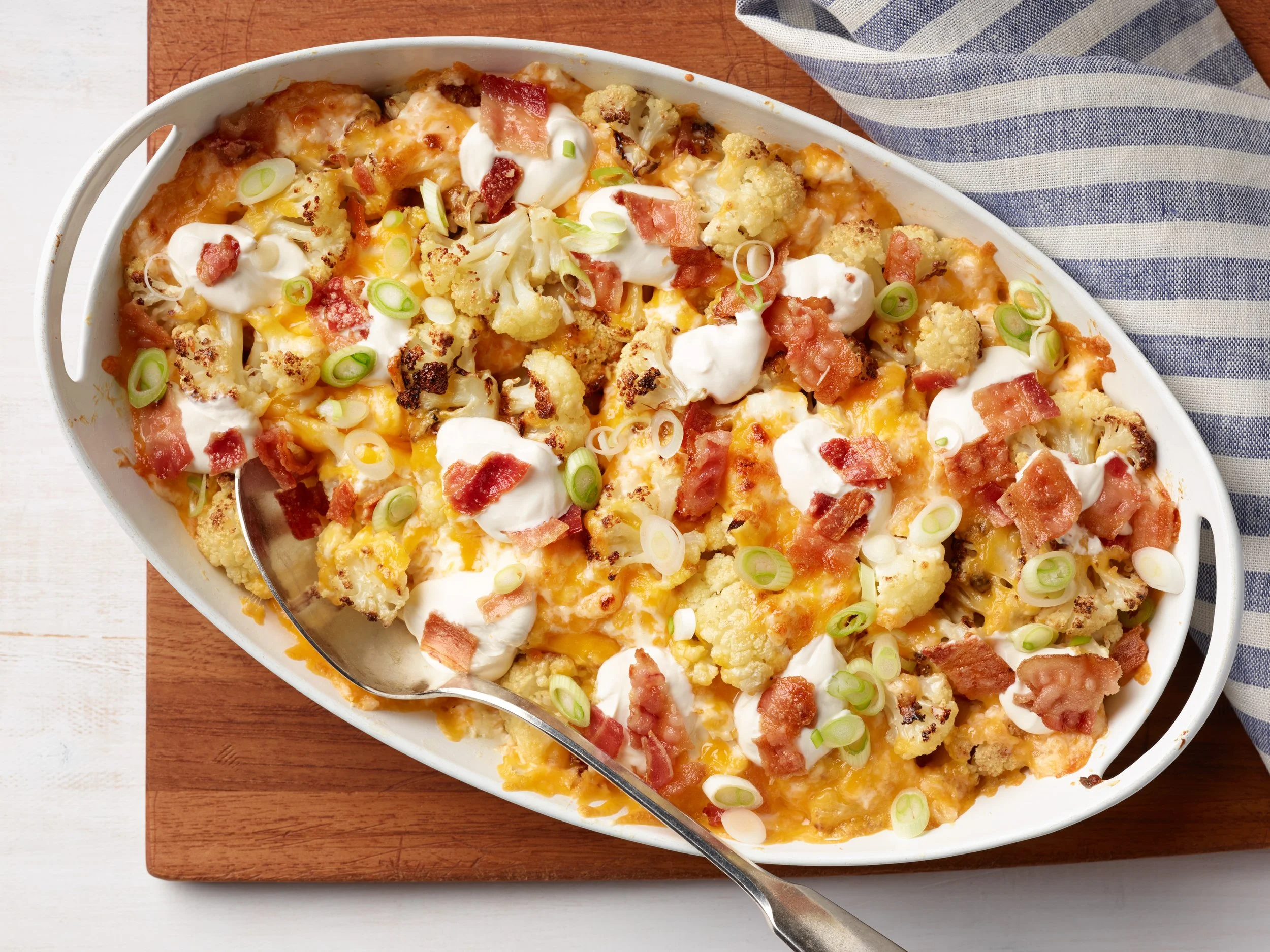 Loaded Cauliflower Casserole