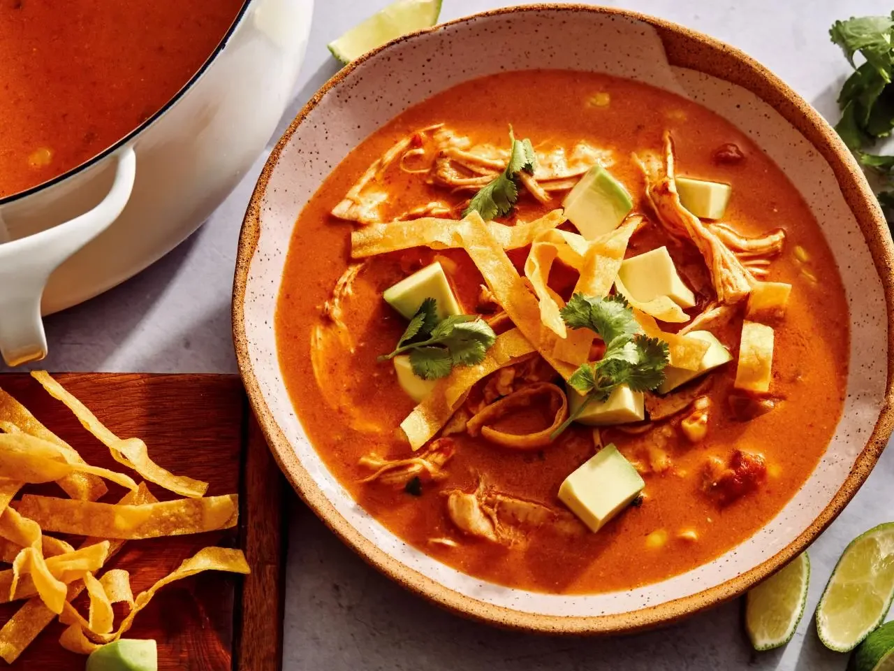 Chicken Enchilada Soup