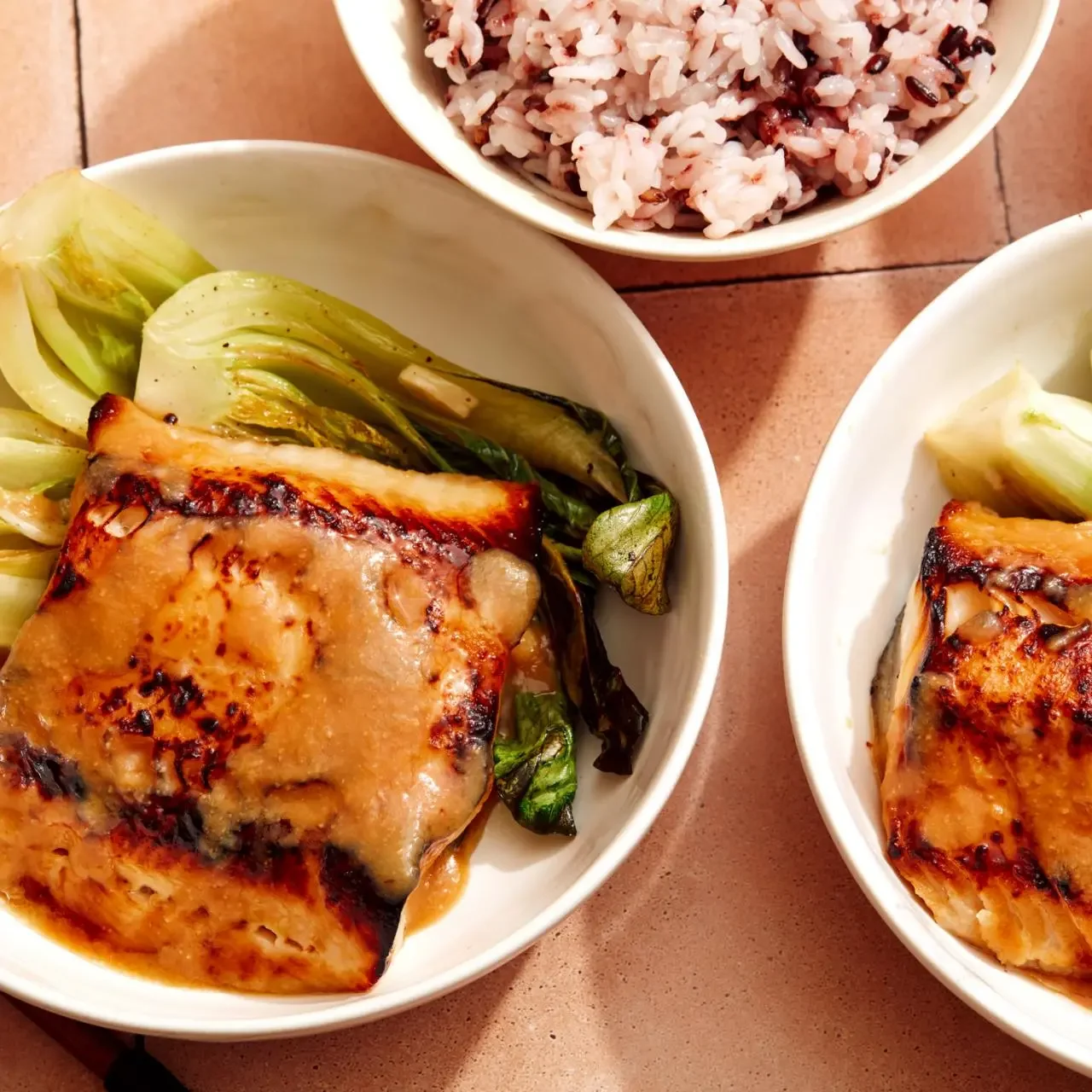 Miso Glazed Cod with Bok Choy