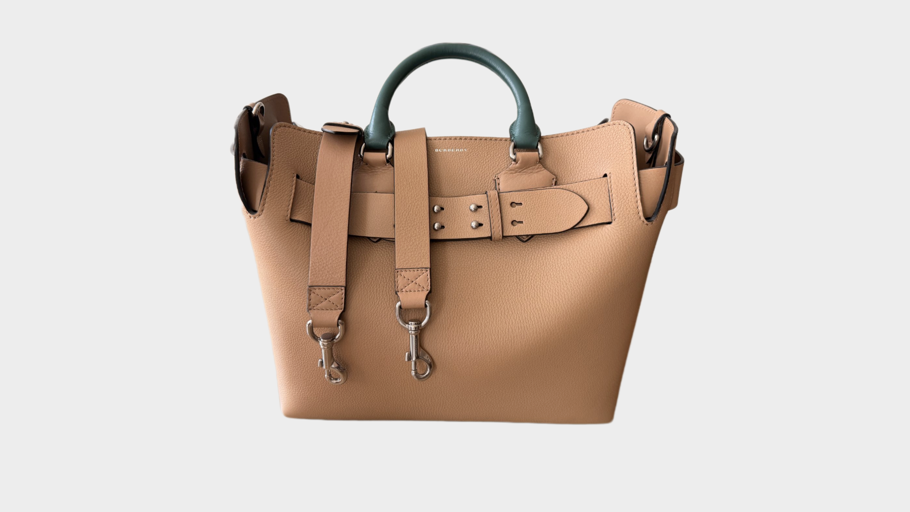 Burberry Marais Tricolor Belt Tote Medium