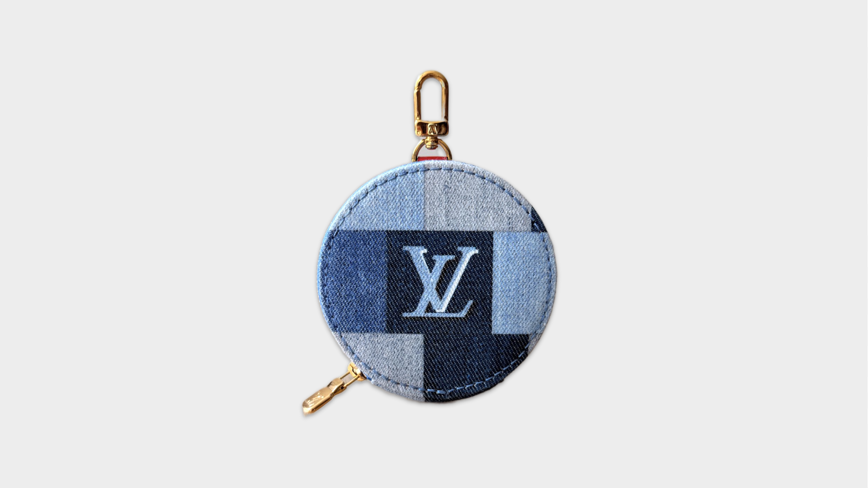 Louis Vuitton Denim Multi Pochette Round Coin Purse 1.png